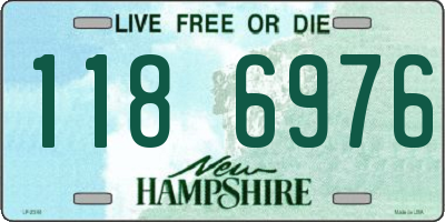 NH license plate 1186976
