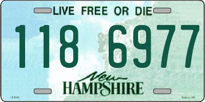 NH license plate 1186977