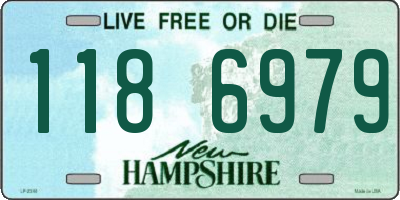 NH license plate 1186979