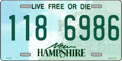 NH license plate 1186986