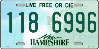 NH license plate 1186996