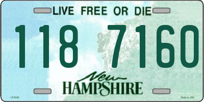 NH license plate 1187160