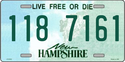 NH license plate 1187161
