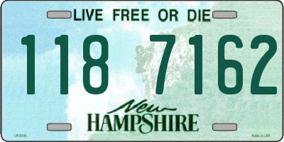 NH license plate 1187162