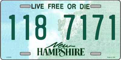 NH license plate 1187171