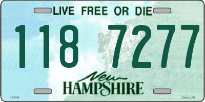 NH license plate 1187277
