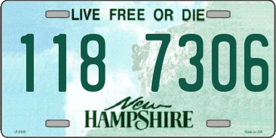 NH license plate 1187306
