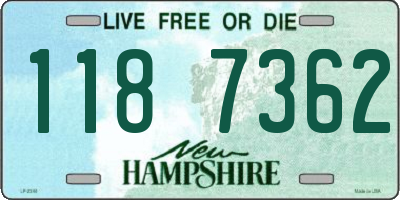 NH license plate 1187362