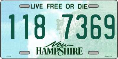 NH license plate 1187369