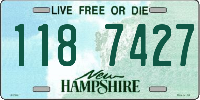 NH license plate 1187427