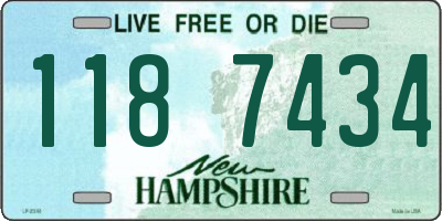 NH license plate 1187434
