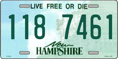 NH license plate 1187461