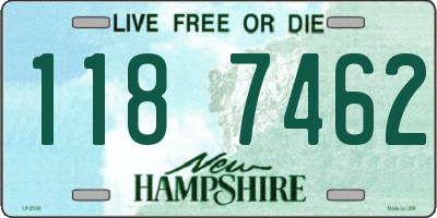 NH license plate 1187462