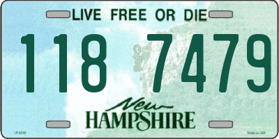 NH license plate 1187479