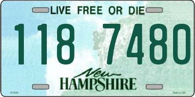 NH license plate 1187480