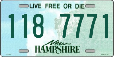 NH license plate 1187771