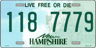 NH license plate 1187779