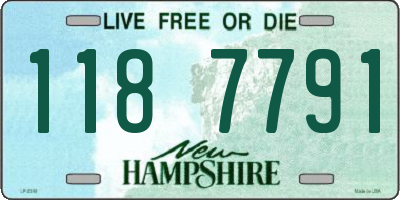 NH license plate 1187791