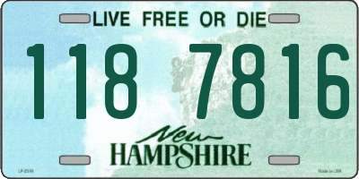 NH license plate 1187816