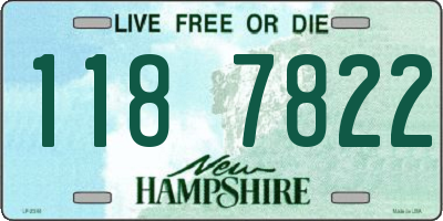 NH license plate 1187822
