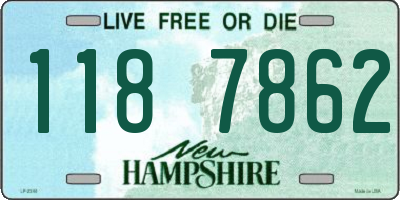 NH license plate 1187862