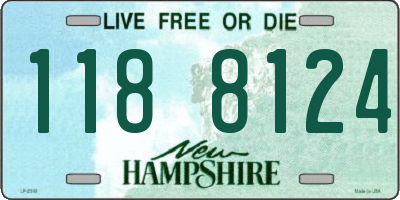 NH license plate 1188124