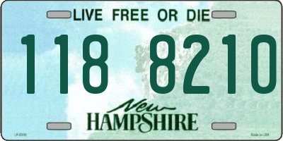 NH license plate 1188210