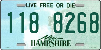 NH license plate 1188268