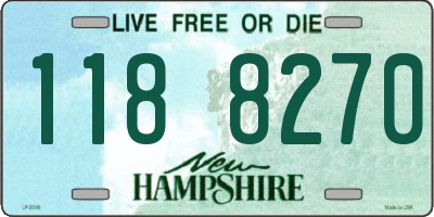 NH license plate 1188270