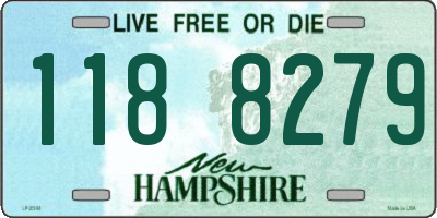 NH license plate 1188279