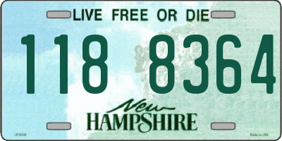 NH license plate 1188364