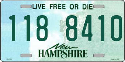 NH license plate 1188410