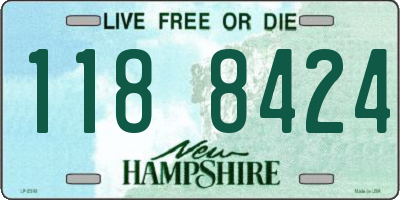 NH license plate 1188424