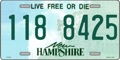NH license plate 1188425