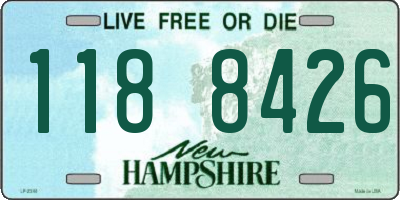 NH license plate 1188426