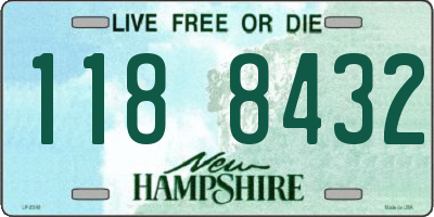 NH license plate 1188432