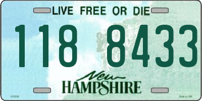 NH license plate 1188433