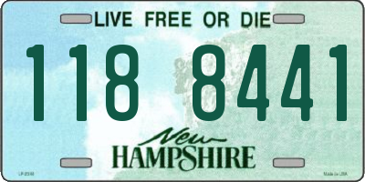 NH license plate 1188441