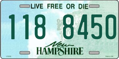 NH license plate 1188450