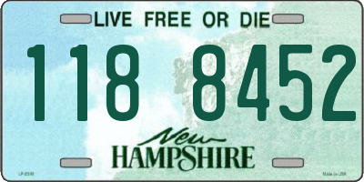 NH license plate 1188452