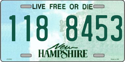 NH license plate 1188453