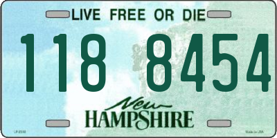 NH license plate 1188454