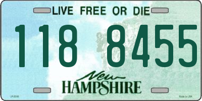 NH license plate 1188455
