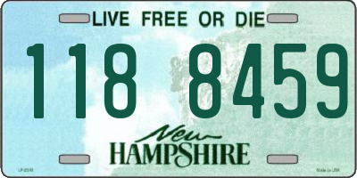 NH license plate 1188459