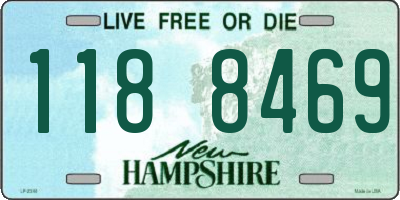 NH license plate 1188469