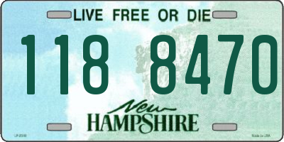NH license plate 1188470