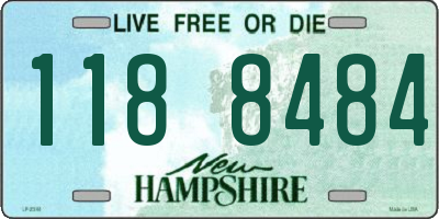 NH license plate 1188484