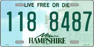 NH license plate 1188487
