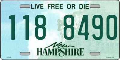 NH license plate 1188490