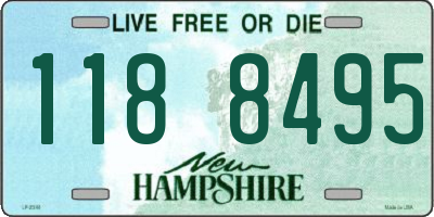 NH license plate 1188495